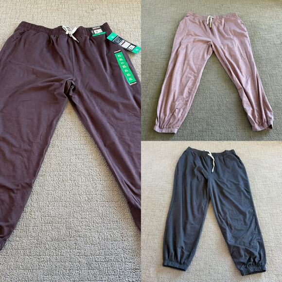 KIRKLAND Signature Pants - Kirkland XL Vuori Dupe Jogger Drawstring Sweatpants Bundle